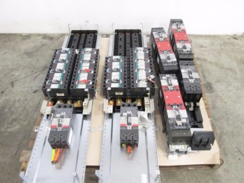1 PALLET OF ASSORTED CIRCUIT BREAKERS 20-225A