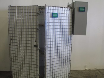 ROLLING STEEL TOOL CAGE
