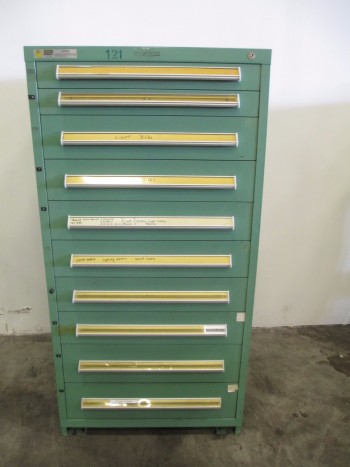 STANLEY VIDMAR 10 DRAWER TOOL BOX