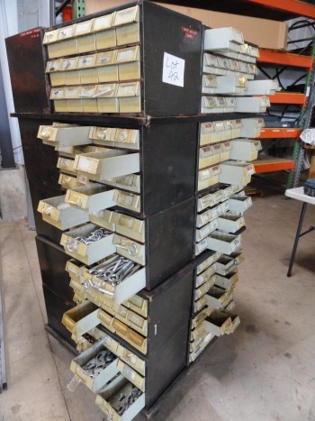 20 section parts bin - Rotates