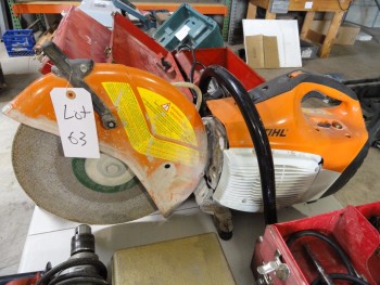 Stihl power Concrete saw - gasoline