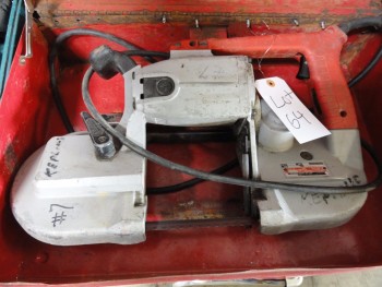 Milwaukee power band saw