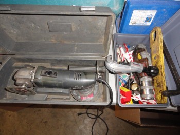 Skil grinder & miscellaneous tools