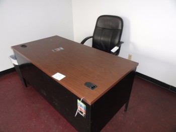 Desk, table and chair set
