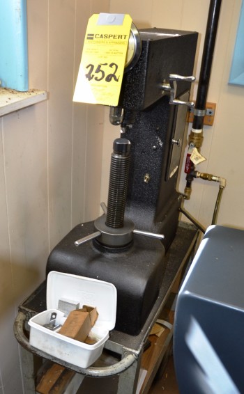 Rockwell Hardness Tester with Cart