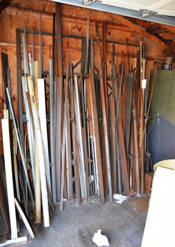 LOT - Metal In Shed