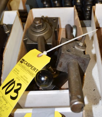 Aloris CXA Tool Post with 4 Holders