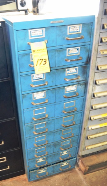 10 Double Drawer Metal Parts Cabinet