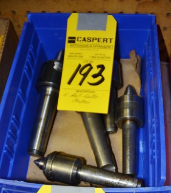 Assorted Lathe Centers