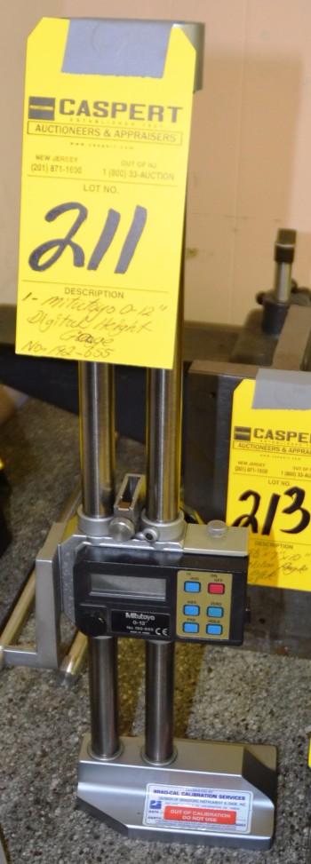 Mitutoyo 0-12 Digital Height Gauge No 192-655