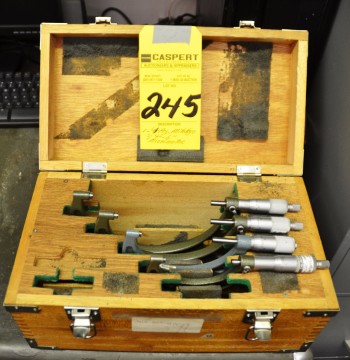 4 Piece Mitutoyo 3-4-6 Micrometers