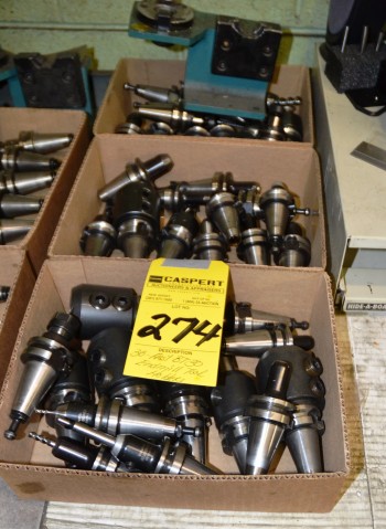 Assorted BT 30 End Mill Tools Holders - 3 Boxes