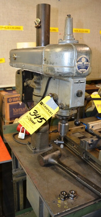 Walker Turner Model 2016 Bench Top Drill Press with Bench