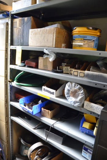 LOT - Shelf Unit and Parts