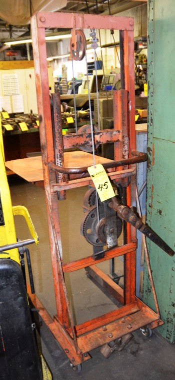 Manual Flatform Lift