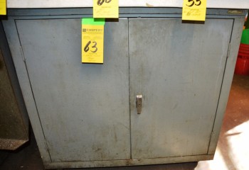 2 Half Door Metal Storage Cabinet