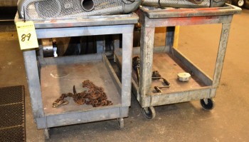 Rolling Rubermaid Carts