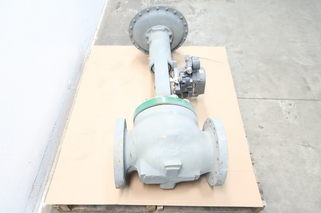 FISHER TYPE ET TYPE 667 300 STEEL DVC6200 6IN CONTROL VALVE