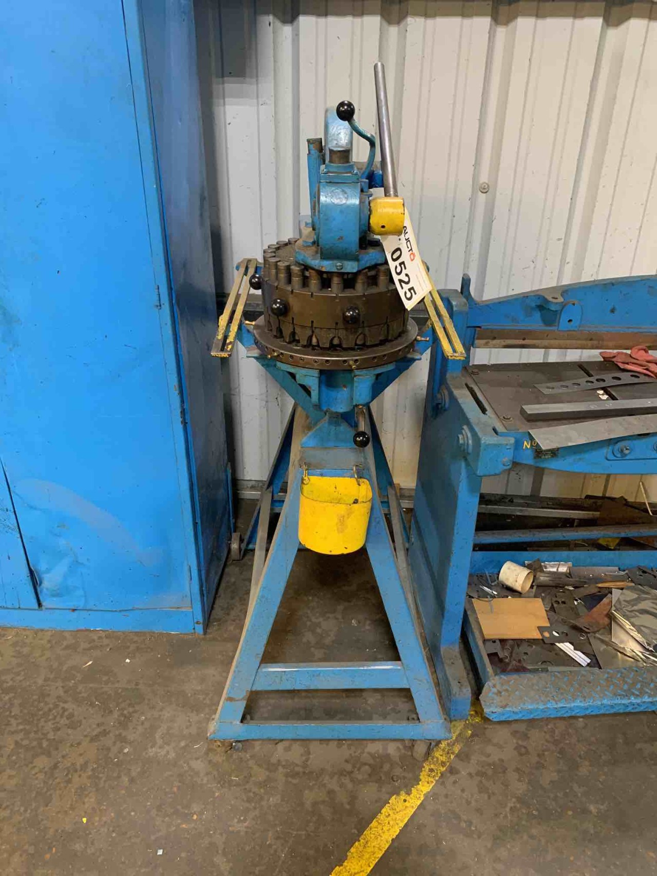 Rotex 18AK Tin Knocker Hand Turret Punch Station