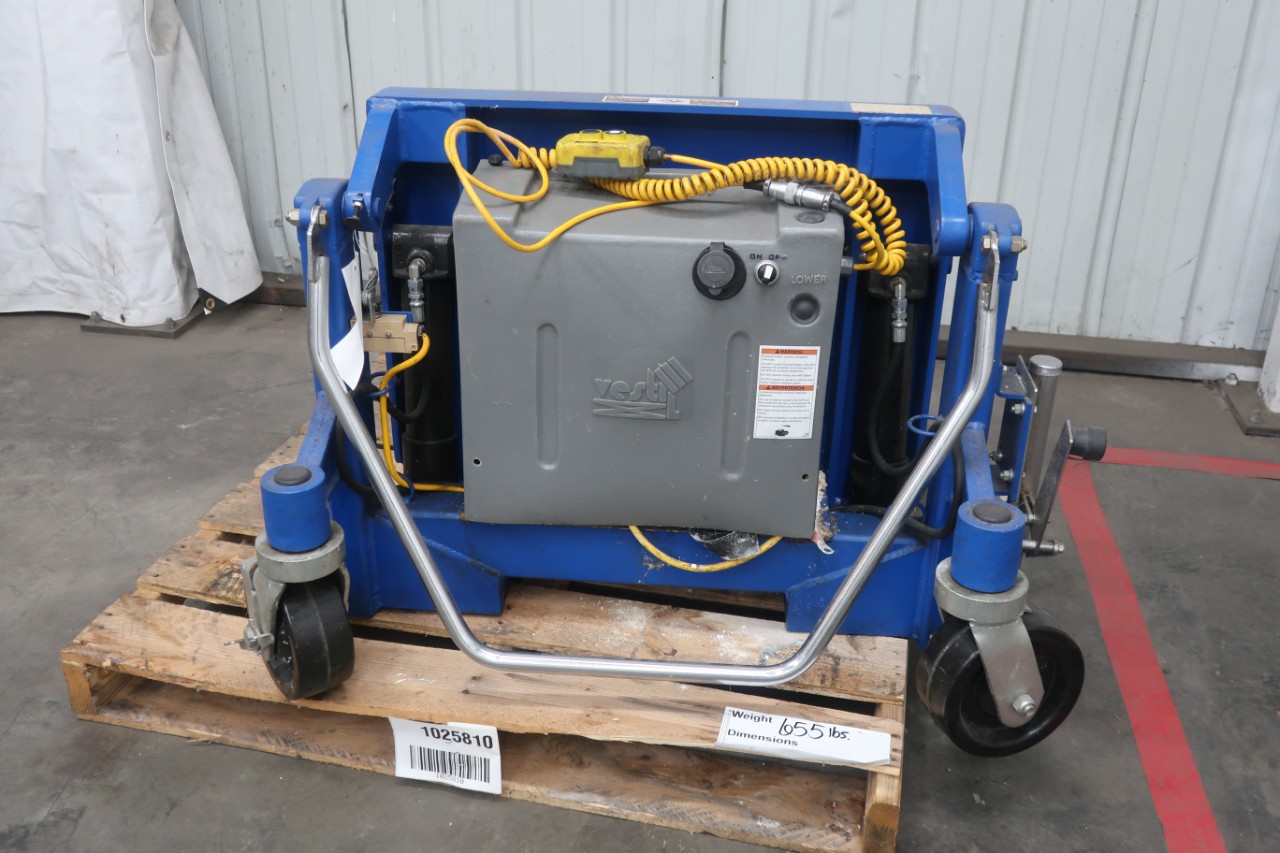 VESTIL HIGH RISE ELECTRIC PALLET JACK