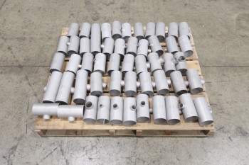1 PALLET OF ASSORTED T, PICOR FOOD GRADE PIPE FITTINGS, SCH 5S, 316SS