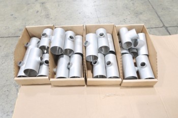 1 PALLET OF ASSORTED T PICOR FOOD GRADE PIPE FITTINGS, SCH 5S, 316SS