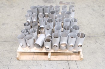 1 PALLET OF ASSORTED PICOR FOOD GRADE PIPE FITTINGS, SCH 5S, 304SS