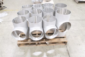 1 PALLET OF ASSORTED PICOR FOOD GRADE PIPE FITTINGS, SCH 5S, 304SS