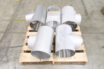1 PALLET OF ASSORTED PICOR FOOD GRADE PIPE FITTINGS, SCH 5S, 304SS
