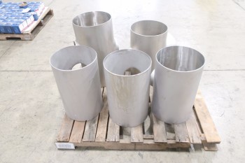 1 PALLET OF ASSORTED PICOR FOOD GRADE PIPE FITTINGS, SCH 5S, 304SS