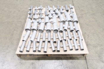 1 PALLET OF ASSORTED 1X1/2-3X1-1/2 PICOR FOOD GRADE PIPE FITTINGS, SCH 5S, 304SS
