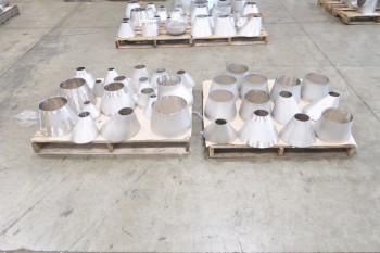 2 PALLETS OF ASSORTED PICOR FOOD GRADE PIPE FITTINGS, SCH 5S, 6-MOLY