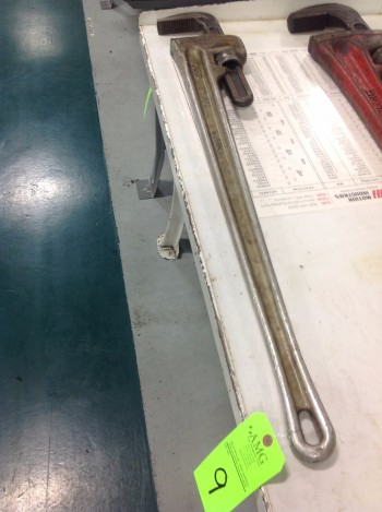 Rigid Heavy Duty Aluminum Pipe Wrench 48\