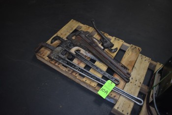 Lot of (5) misc. Pipe Wrenches