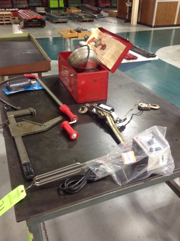 Lot Of heavy duty Drain snakes