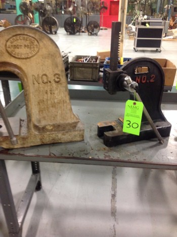 Greenerd And Dayton Arbor presses