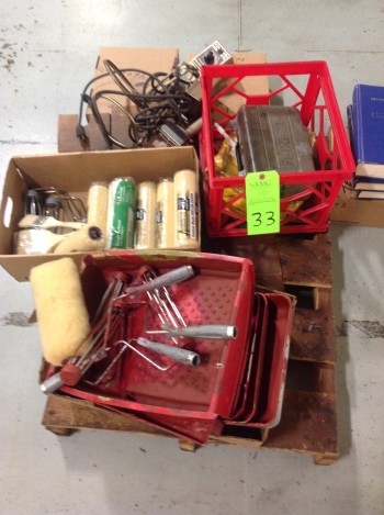 Lot of Misc. Paint supplies