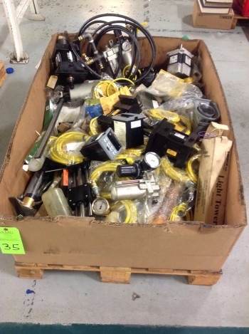 Lot of various New fused Hydraulic Componets