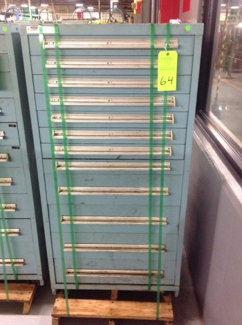 Stanley Vidmar 12 Drawer Tool Cabinet