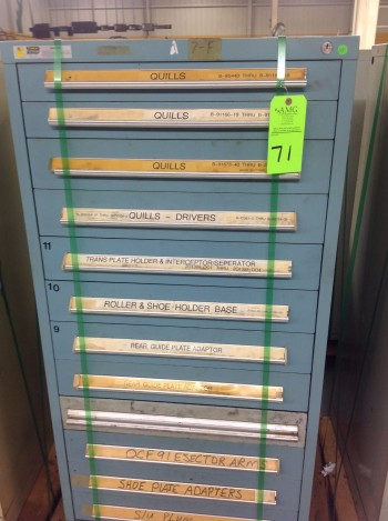Stanley Vidmar 12 Drawer Tool Cabinet