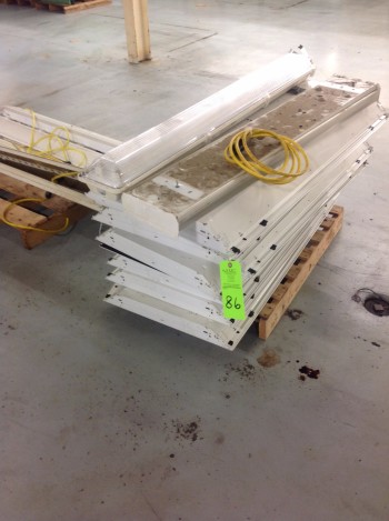 Lot of shop Lights,Misc. Electrical Parts