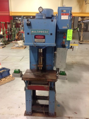 6 Ton Abex Denison Multi-Press C-Frame Hyd. Press, Model WR0675511, s/n: 25096