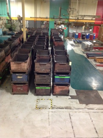 Metal Totes, Approx.126