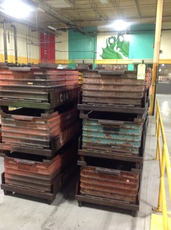 Metal Totes, Approx. 49