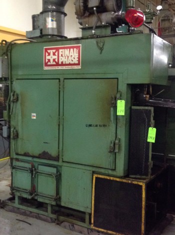 ASE final Phase Heat & Wash Tank,