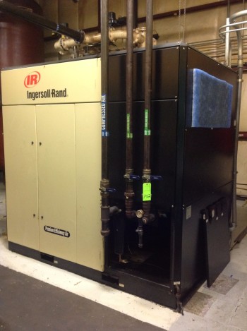 200 H.P. Ingersoll Rand Complete Air compresser system.