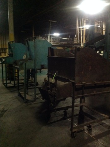 Lot of (3) Hydraulic Hoppers