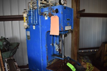 P+H Hydraulic 4 ton C-Frame Press model OGF-4, s/n:60008,