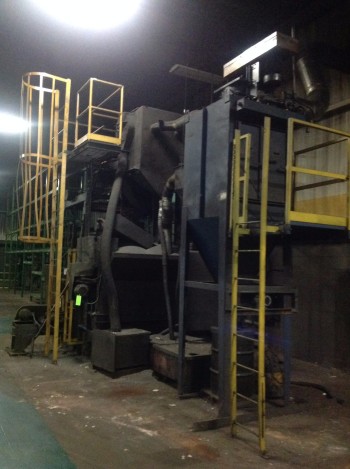 Wheelabrator 7 Cu Feet,tum blast machine