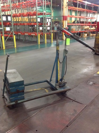 Ruger hydraulic 1000 lbs capacity portable extension boom.